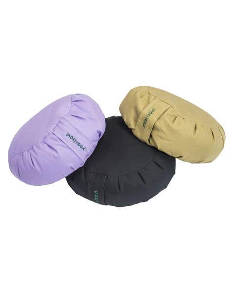 Jade Zafu Coussin de méditation Coton Bio rond