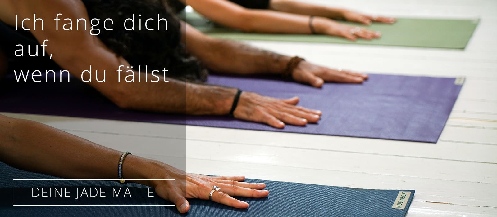 Rutschfeste Yogamatten von Jade