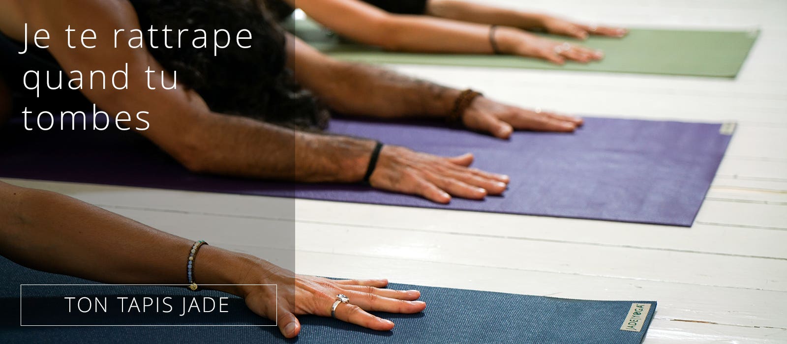 Tapis de yoga antidérapants de Jade