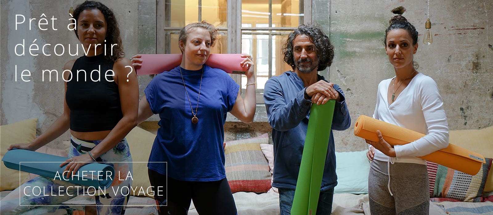 Tapis de yoga Jade pour le voyage